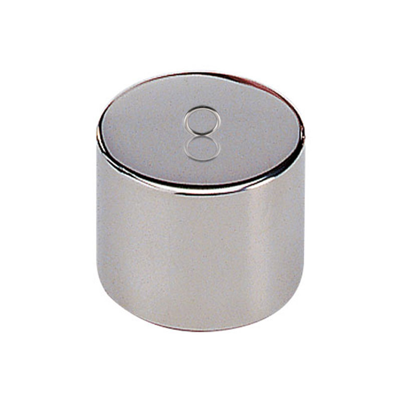 F2 Mass Standard - cylindrical weight with eyebolt - 2000 kg - Wooden Box