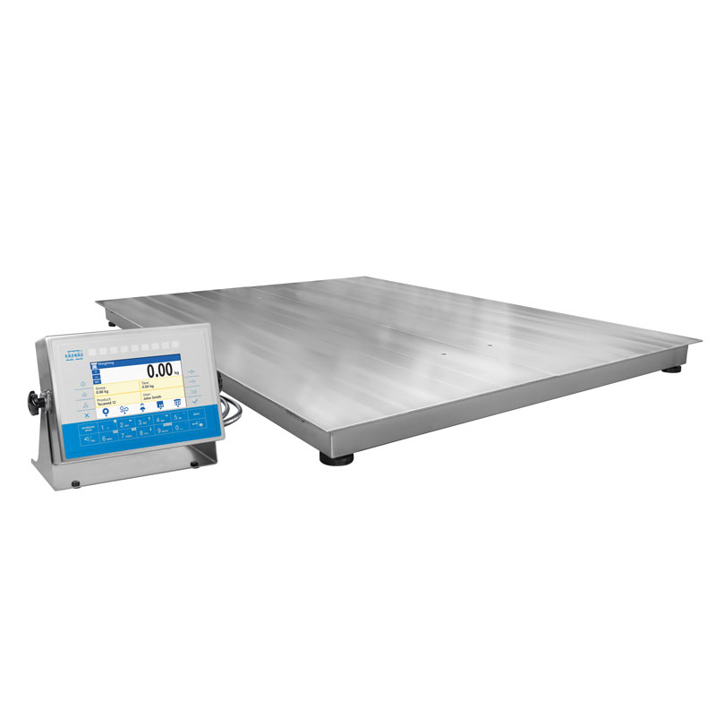 HX7.4.300.H9 Multifunctional Stainless Steel Platform Scale, pit version