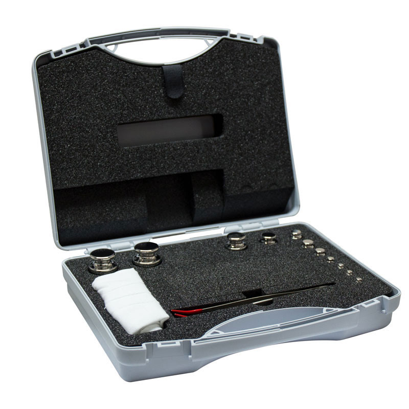 Knob weights, Set (1 g - 100 g), Plastic Box