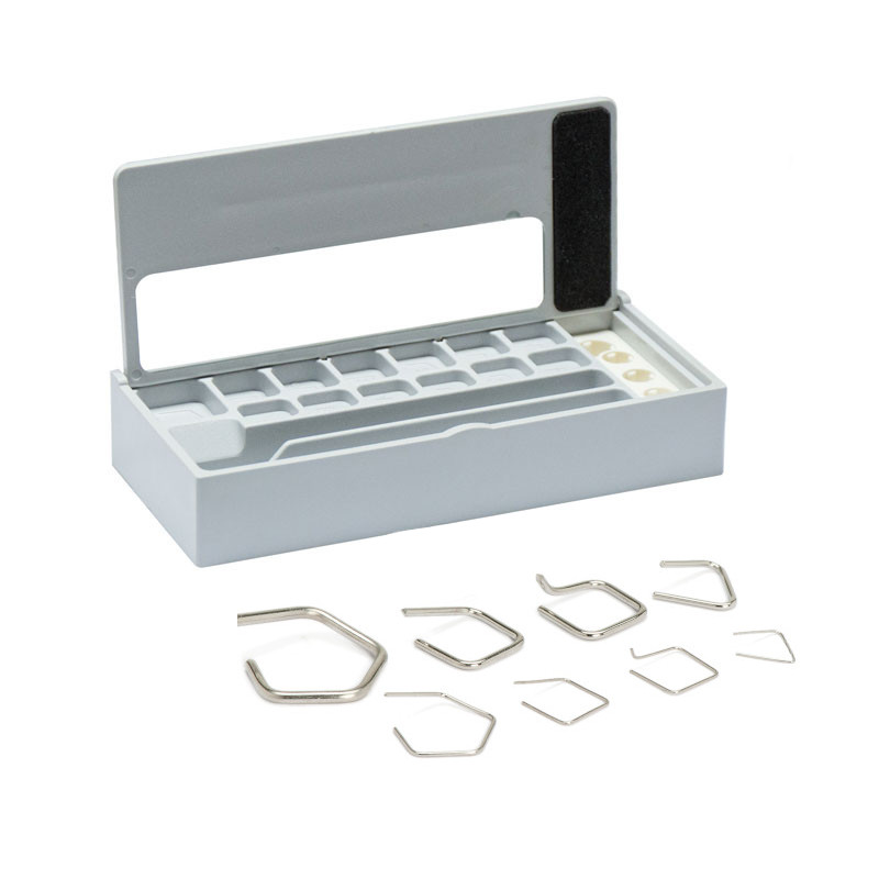 Stainless Steel Wire, Set (1 mg - 500 mg), Plastic Box